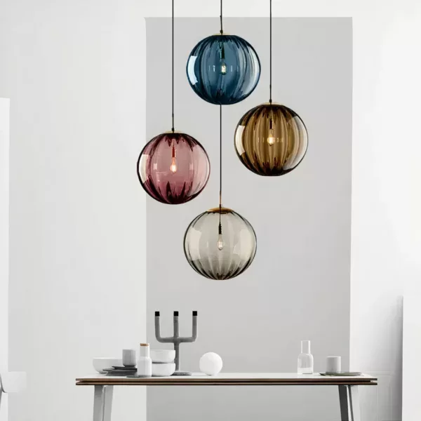 Modern Nordic design LED ball hanging lamp Modern Nordic design LED ball hanging lamp
