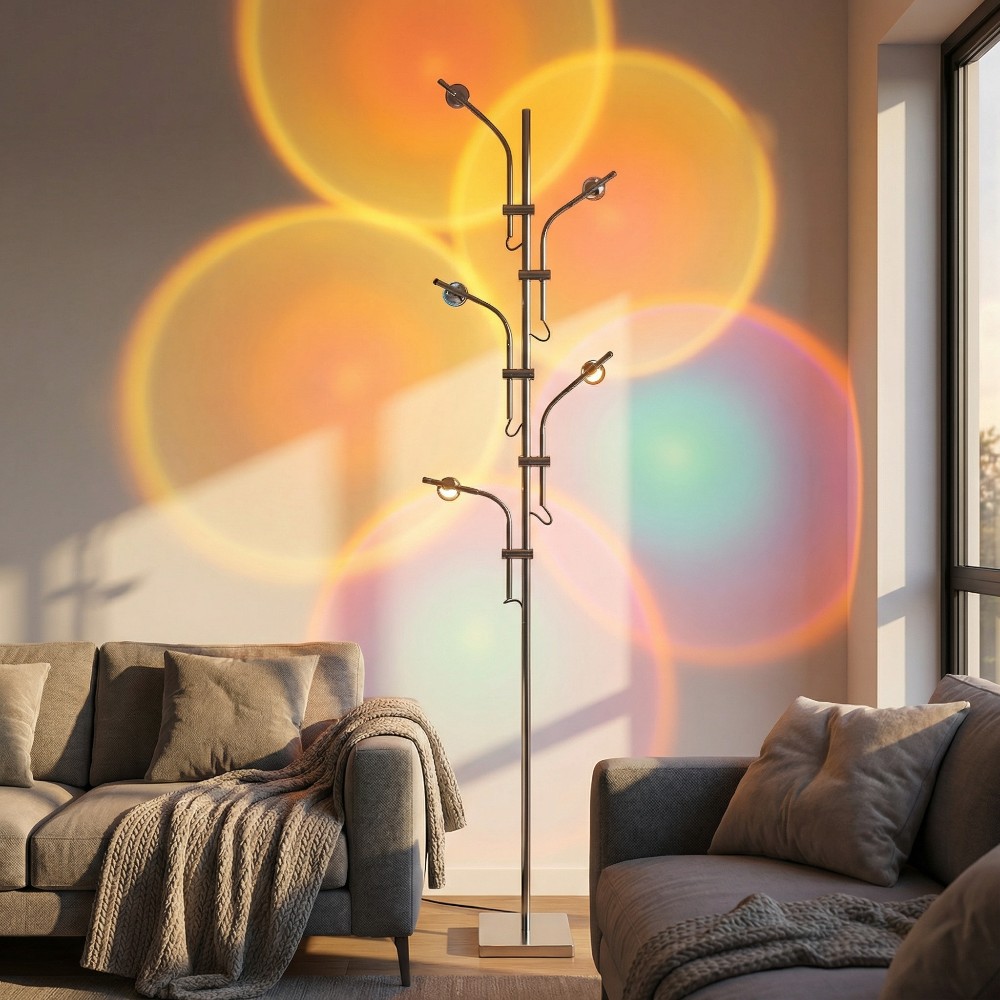IMG_31_01_IMG_lampadaire_halo_sunset_7_couleurs_ambiance_romantique01.jpg Floor lamp with multiple heads projecting coloured sunset circles onto the wall