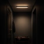 LED batten ceiling light, 67 cm, 3 finishes