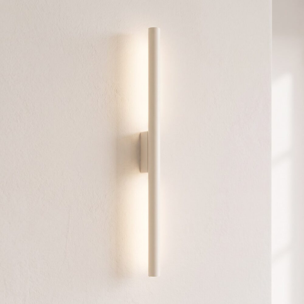 Slim design metal wall light, light up and down
