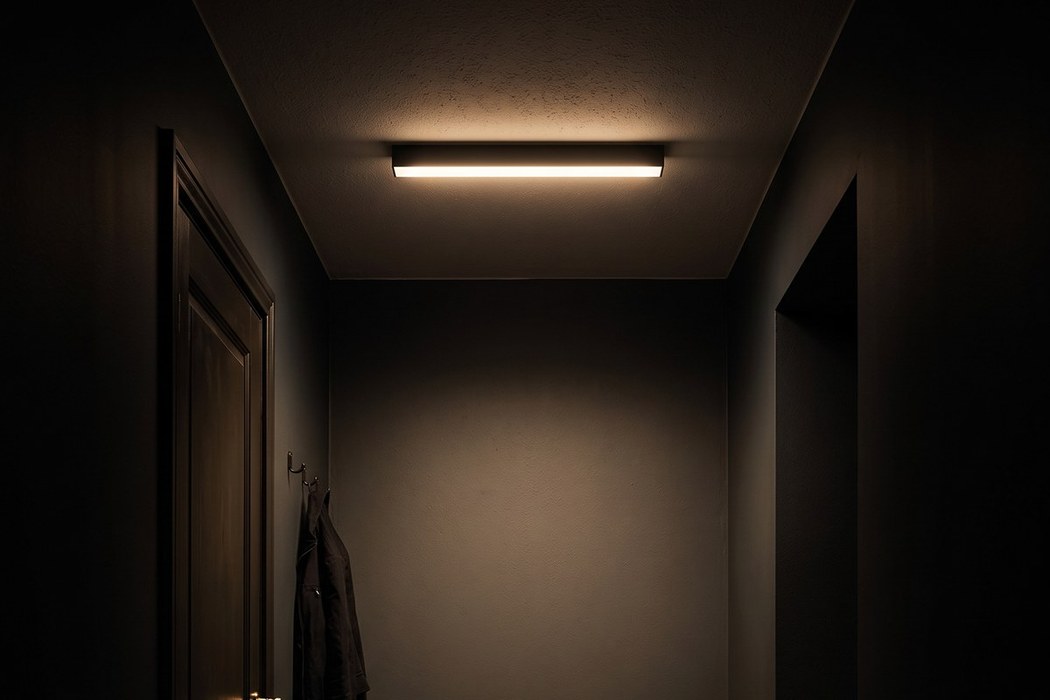 LED batten ceiling light, 67 cm, 3 finishes