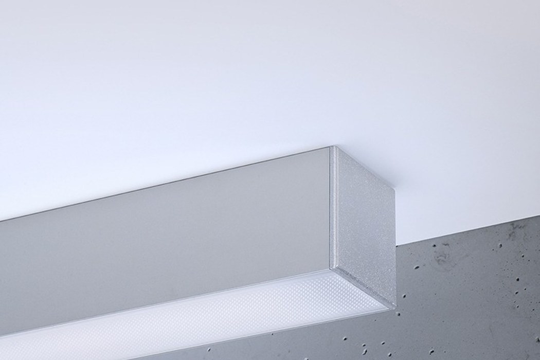 LED batten ceiling light, 67 cm, 3 finishes