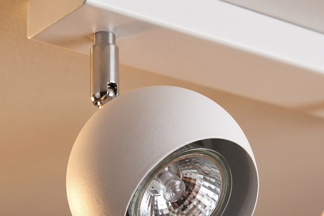 Ceiling light, bar with 4 adjustable ball spots
