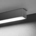 LED batten ceiling light, 67 cm, 3 finishes