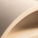 White ceramic cylinder spot ceiling light