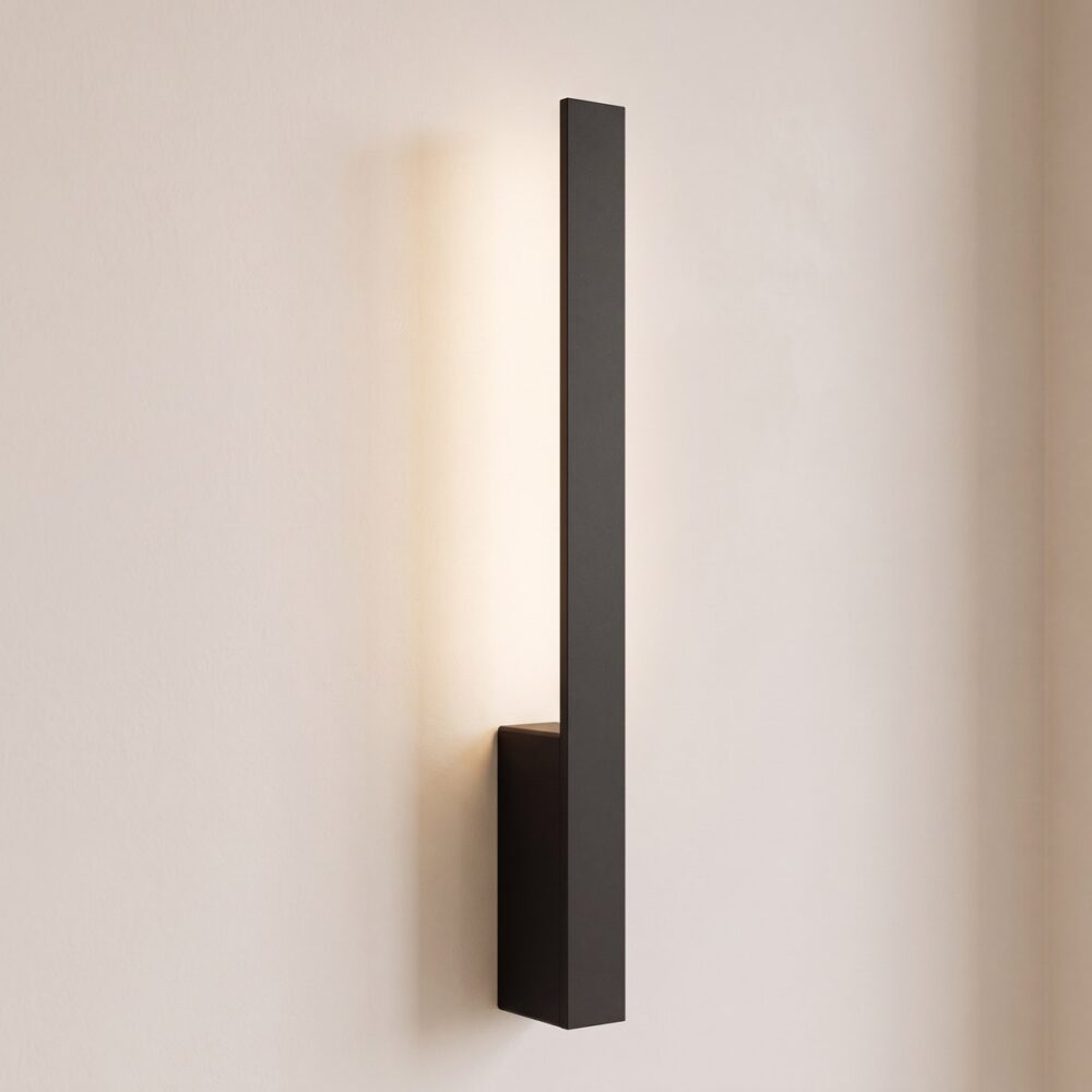 LED blade wall light, 50 cm, 3 finishes