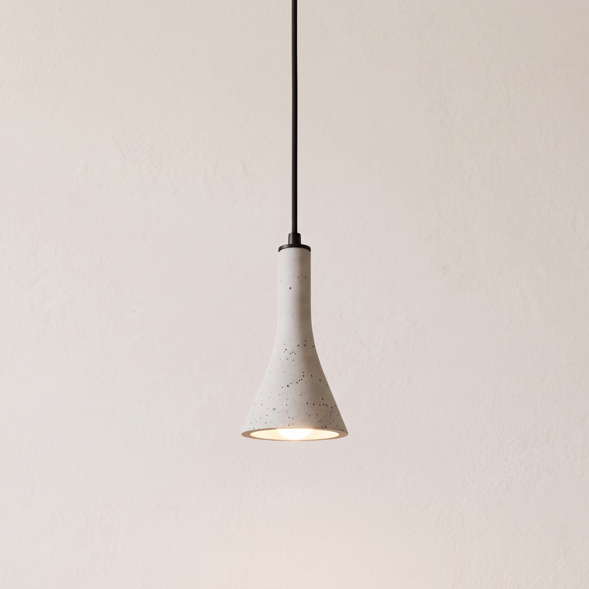 Modern concrete pendant light with minimalist design Modern concrete pendant light with minimalist design